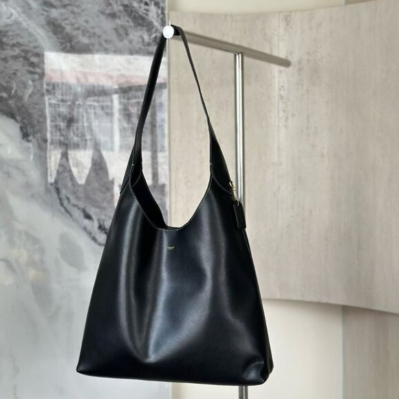 Coach Brooklyn 28 Black Luxury Shoulder Bag - Picture 2 of 6